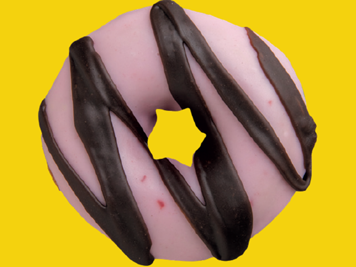 Chocolate Covered Strawberry Donut