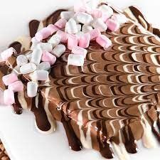 Chocolate with Marshmallow Crepe