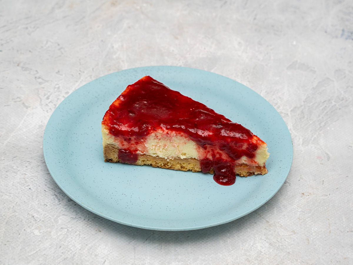 Strawberry Cheese Cake Slice