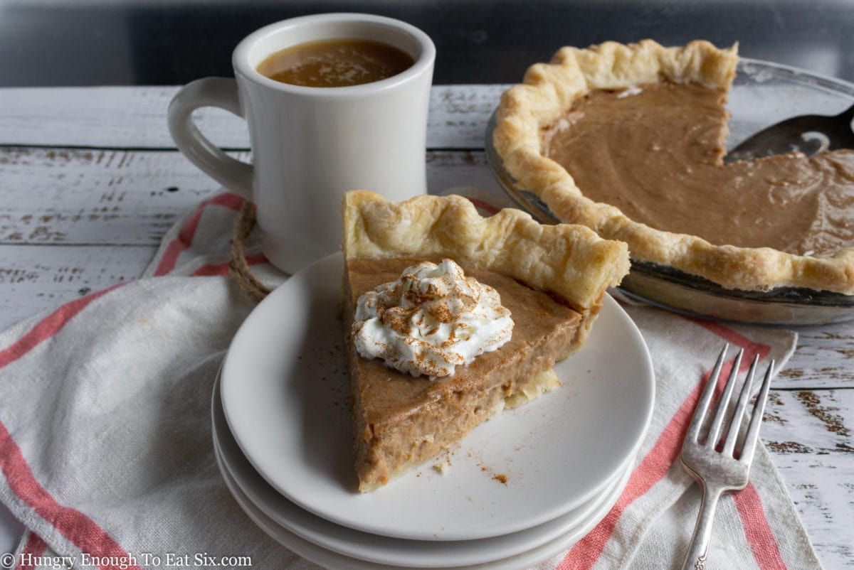Sweet cinnamon + milk pie