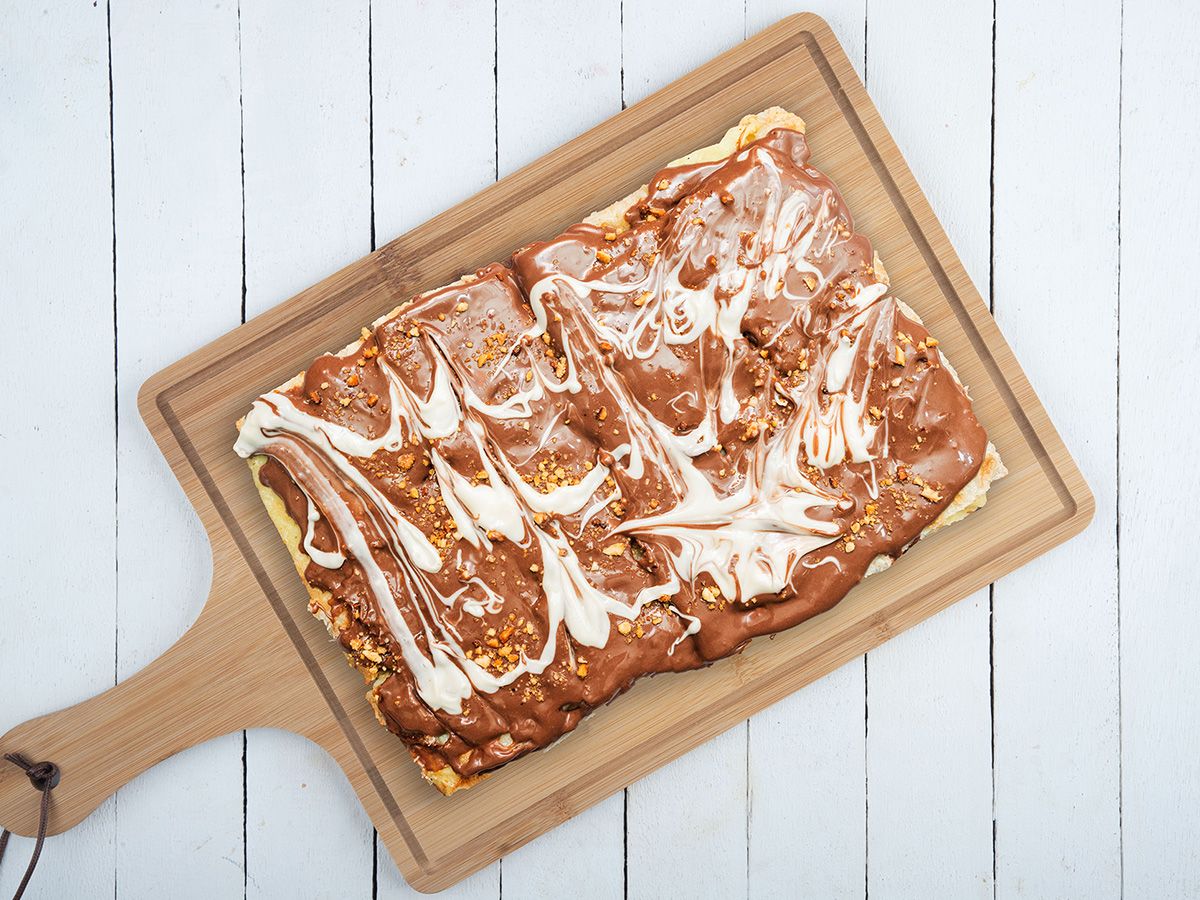 mix chocolate pie