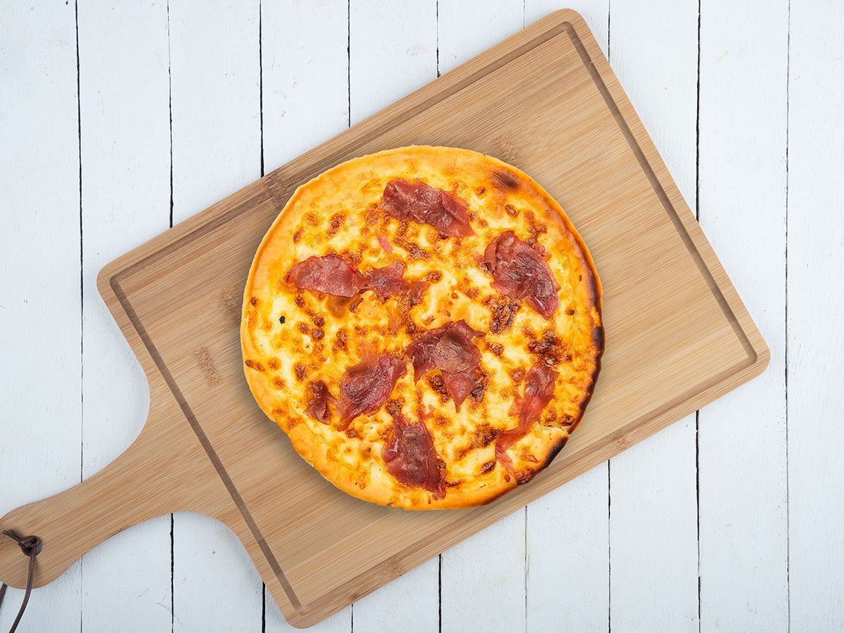 Pastrami pizza