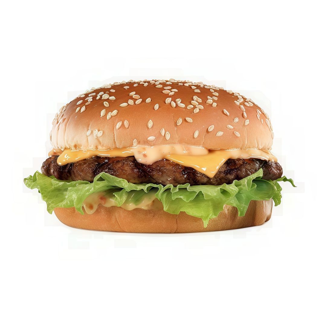 Grilled Cheesy Burger 250 Gram
