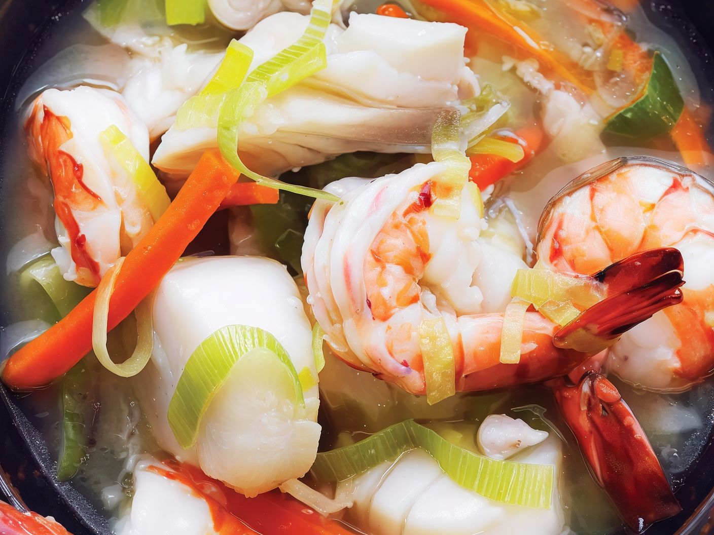 Clear Seafood Soup