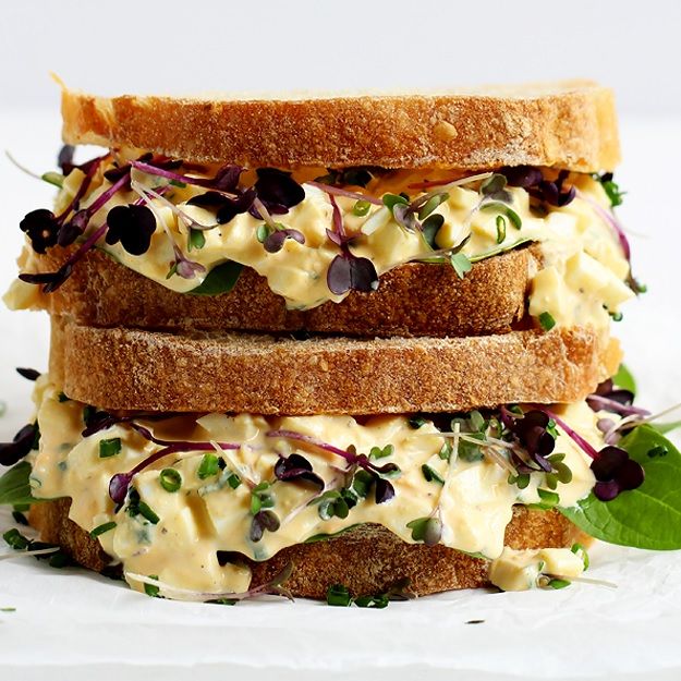 Cold Cheese Salad Brown Vienna sandwich