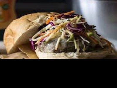 Coleslaw Burger Combo Sandwich