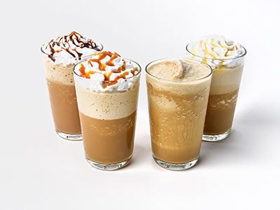 Coolers with coffee base