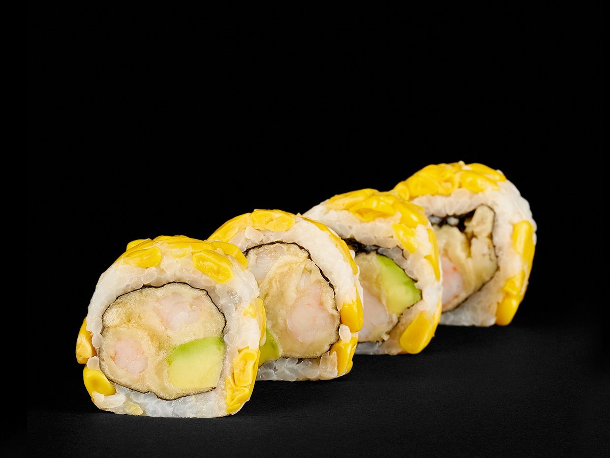 Corn Tempura Roll 4 Pieces