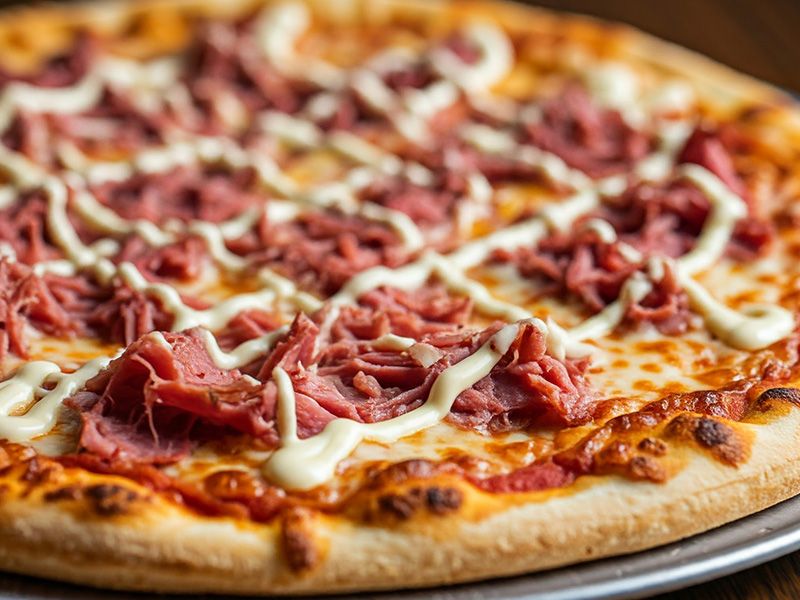 Corned Beef Pizza