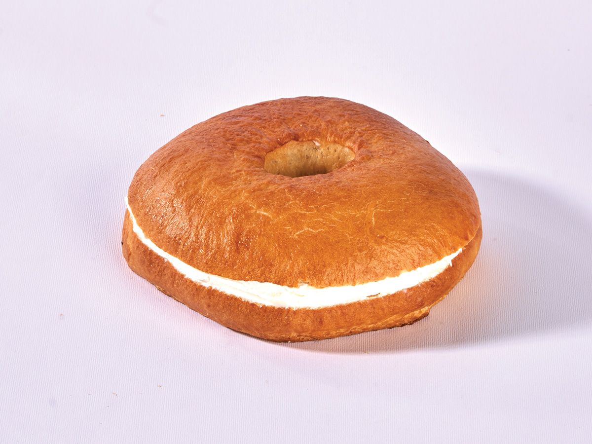 Cream cheese bagel