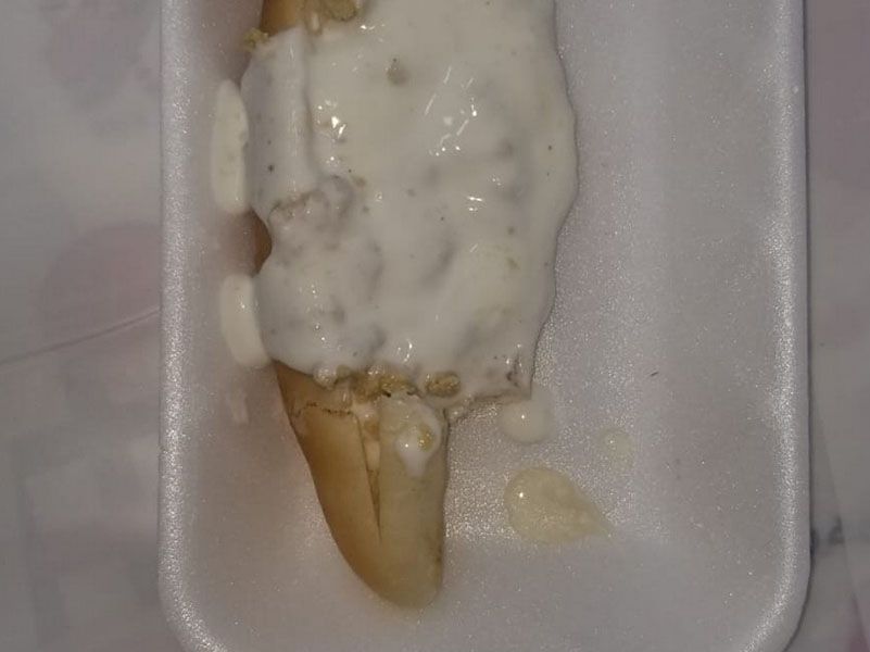Cream with honey Sandwich