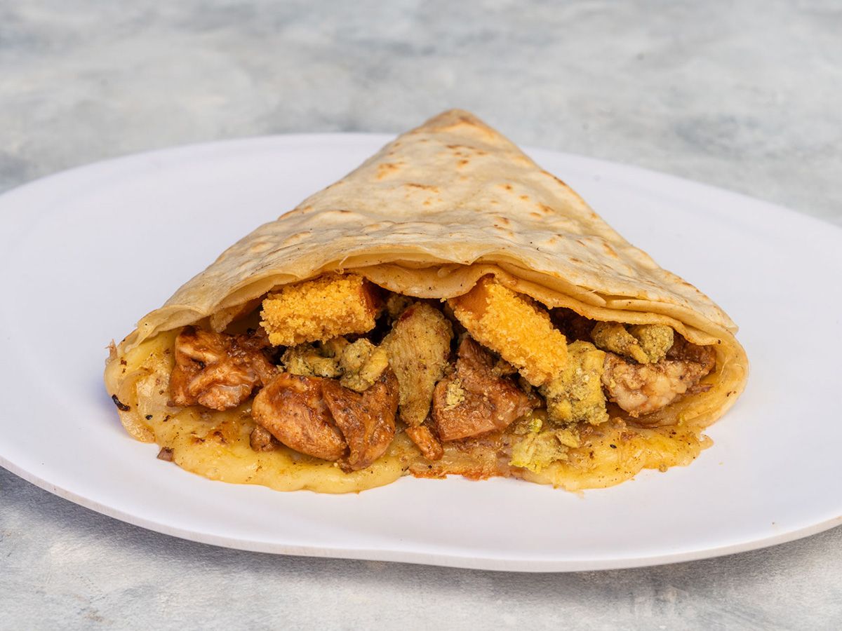 Chicken Mix Crepe