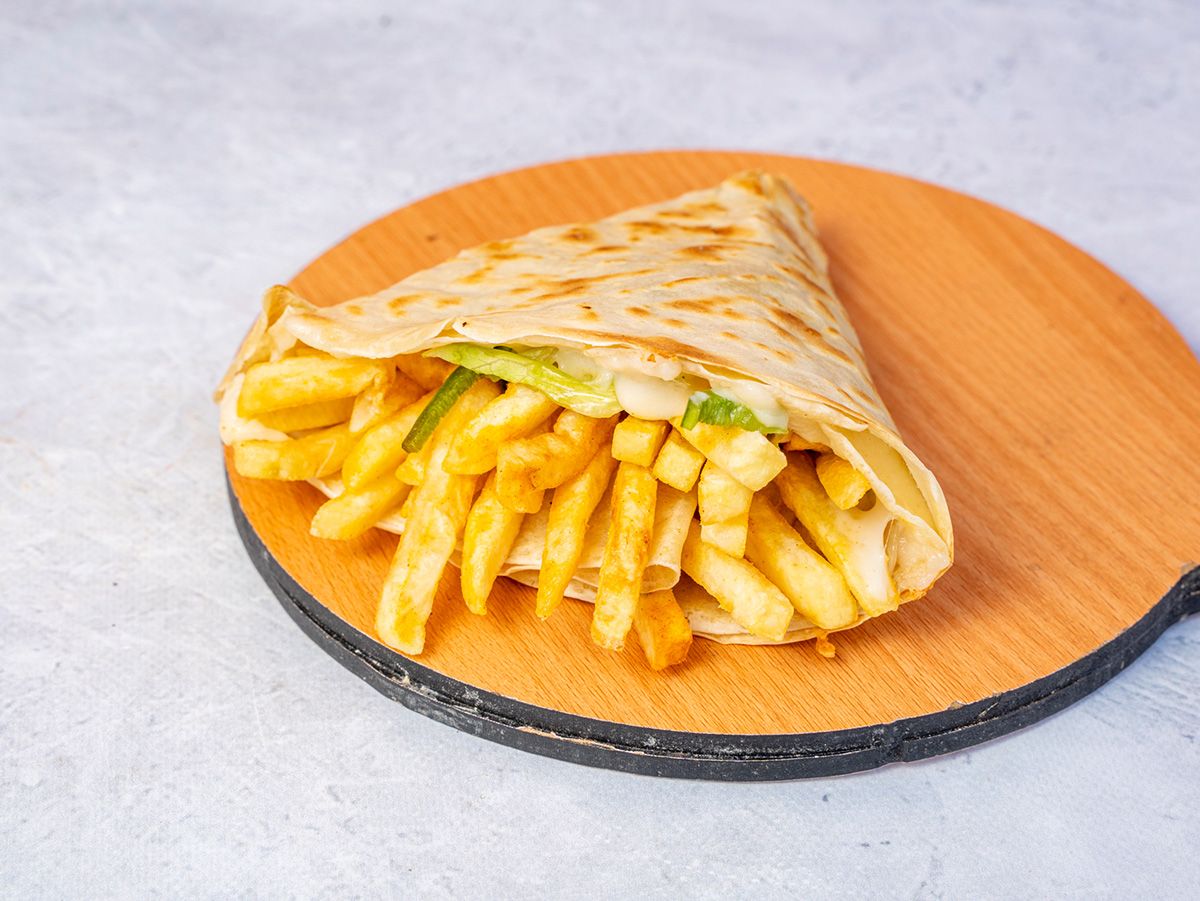 Plain fries Crepe