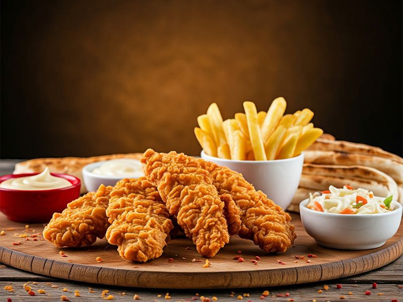 Crispy 3 Pieces Meal