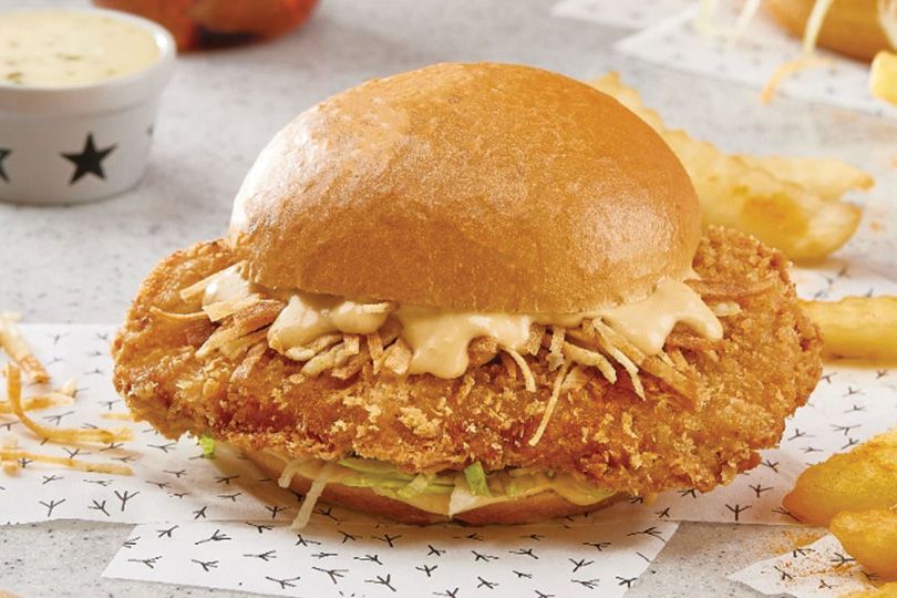 Crispy Chicken Caesar Sandwich