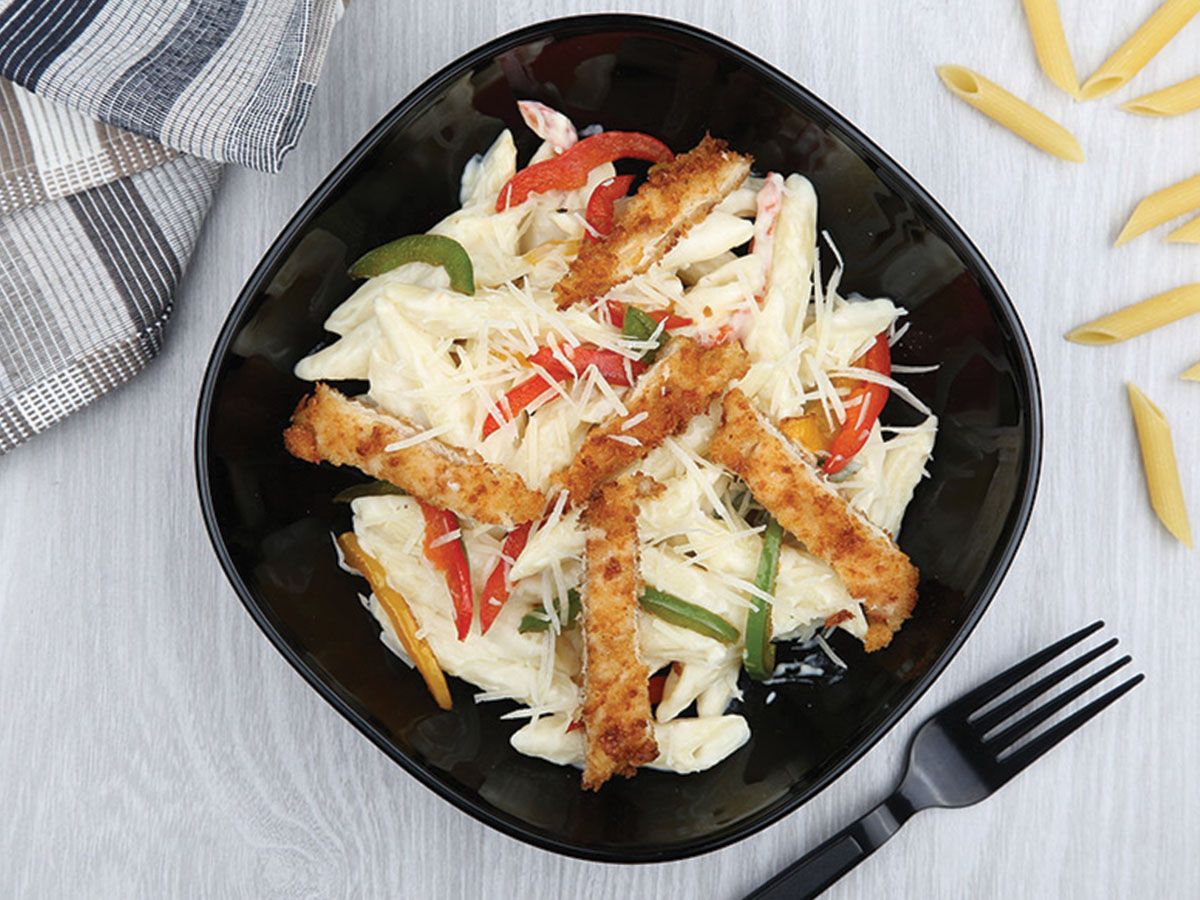 Crispy Chicken Pasta