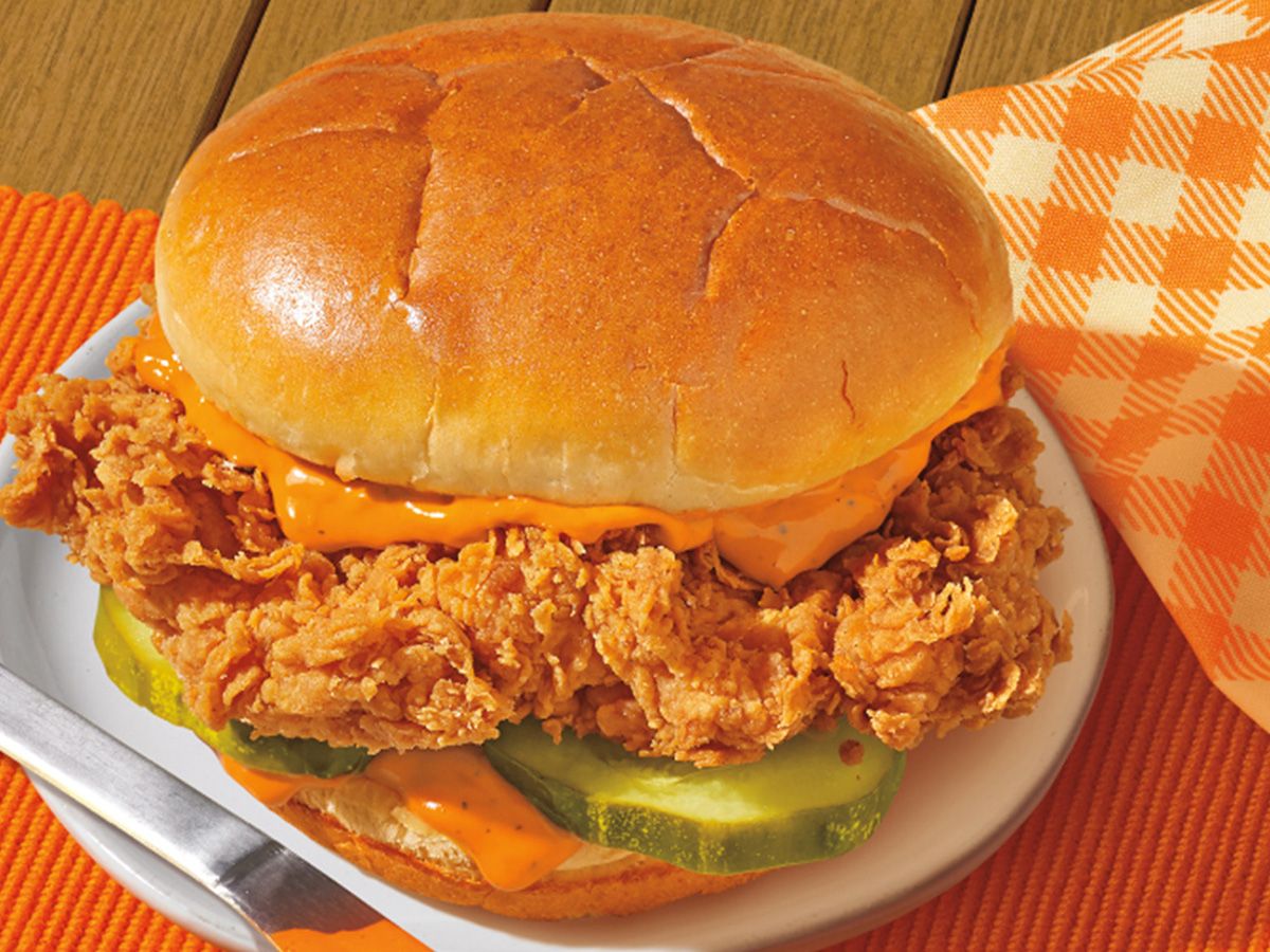 Crispy Chicken lava Sandwich