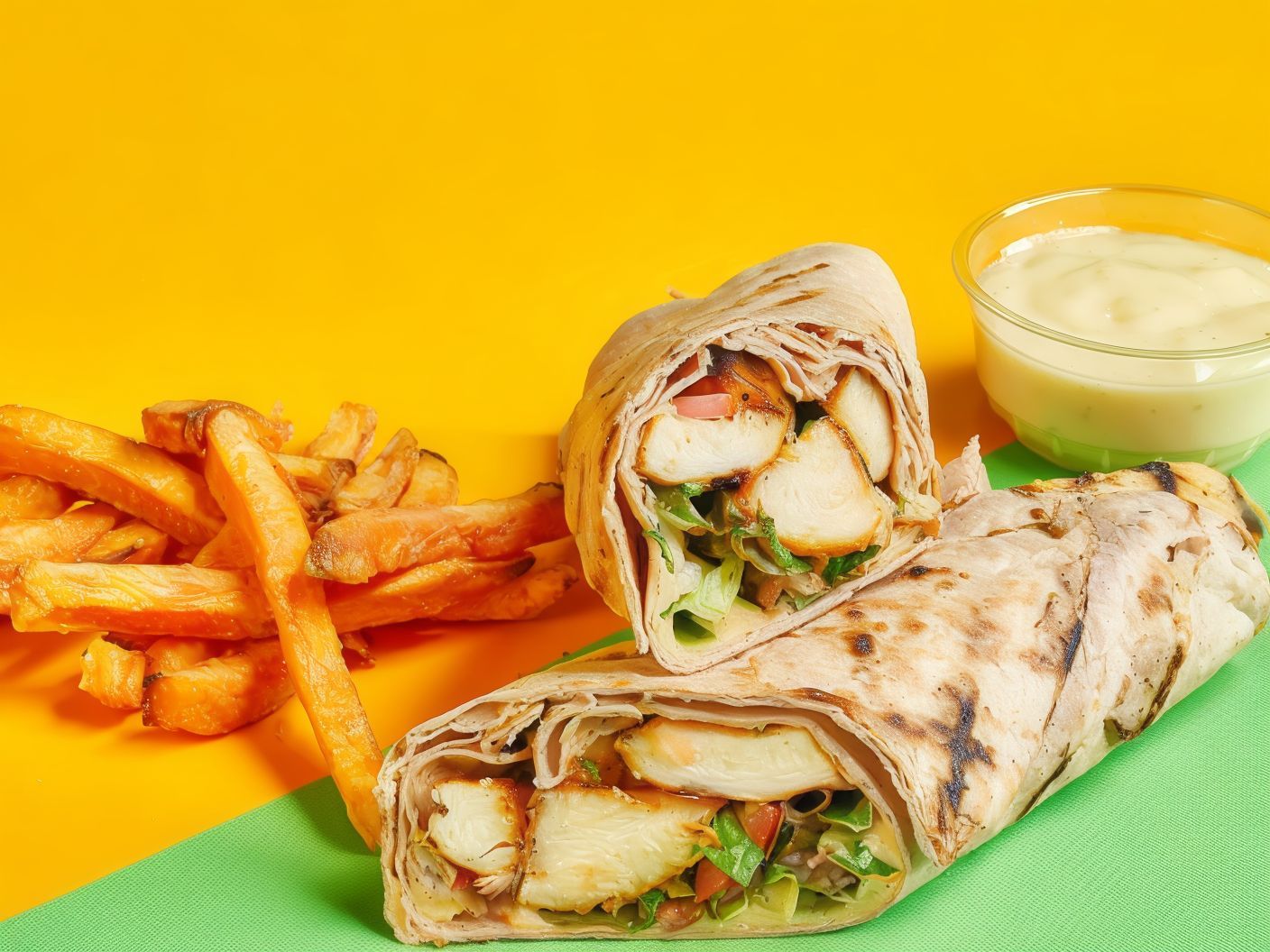 Crispy Oven Baked Lebanese Chicken Sandwich