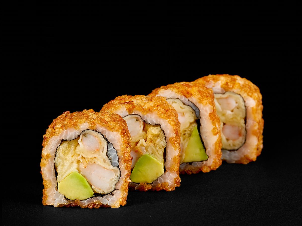 Crispy Shrimp Avocado Roll 4 pcs