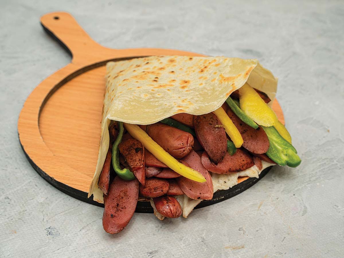 Sausage Crepe