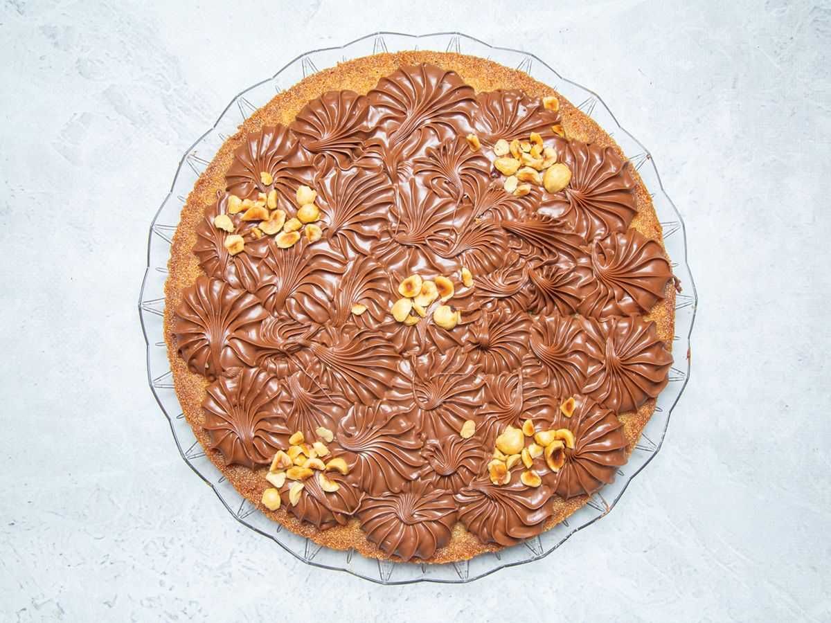 Basbousa Nutella Form