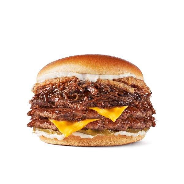 Brisket Burger Double Sandwich