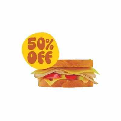 Turkey & Emmental - Late Bite Sandwich Deals
