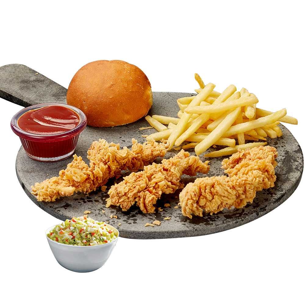Bazooka Crispy Strips Meal
