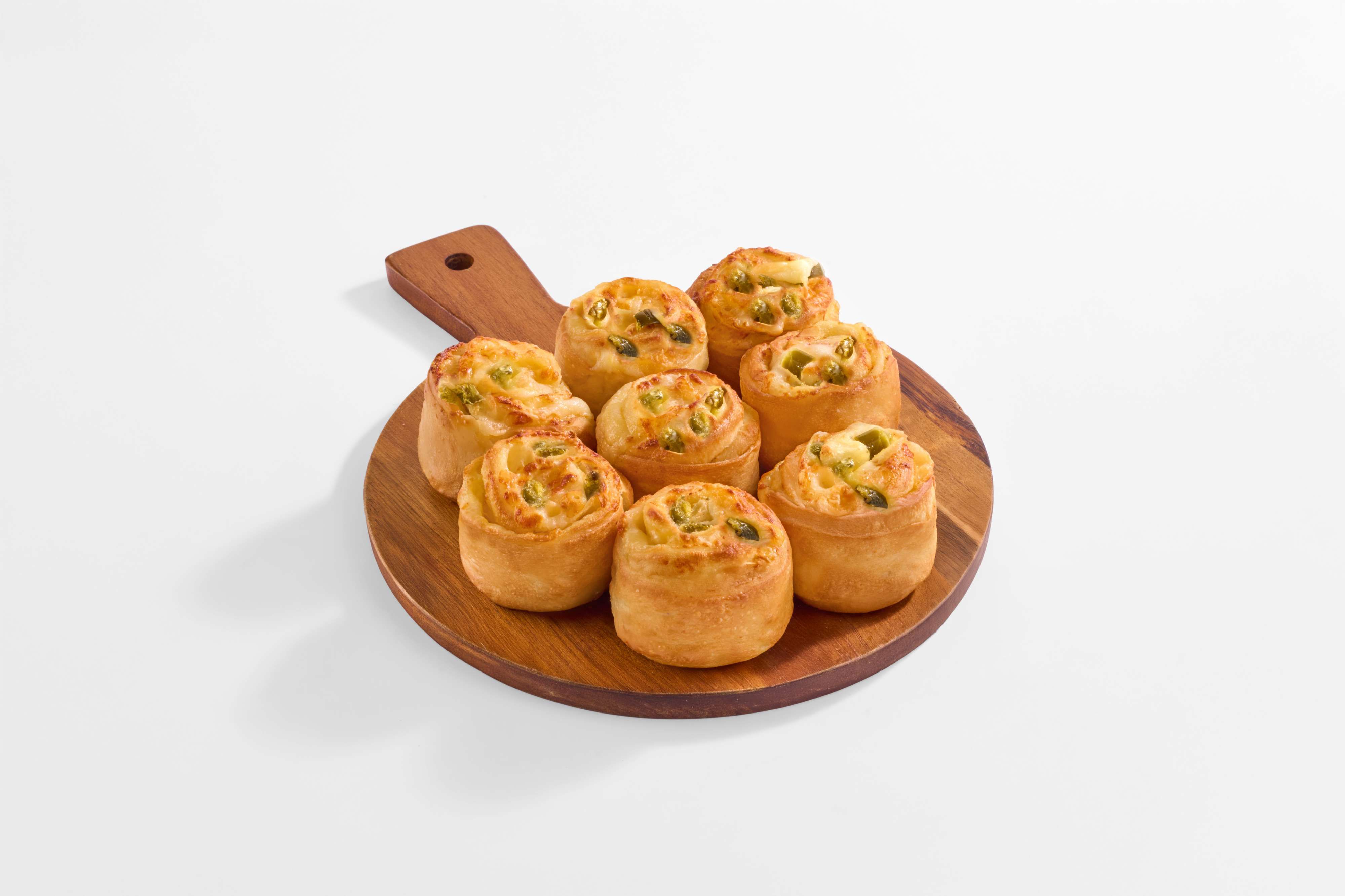 Spicy 3 Cheese Rolls