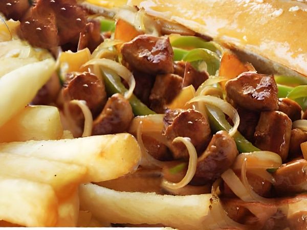 Chicken Fajita - Medium and fries