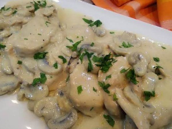 Adding mushrooms to pasta