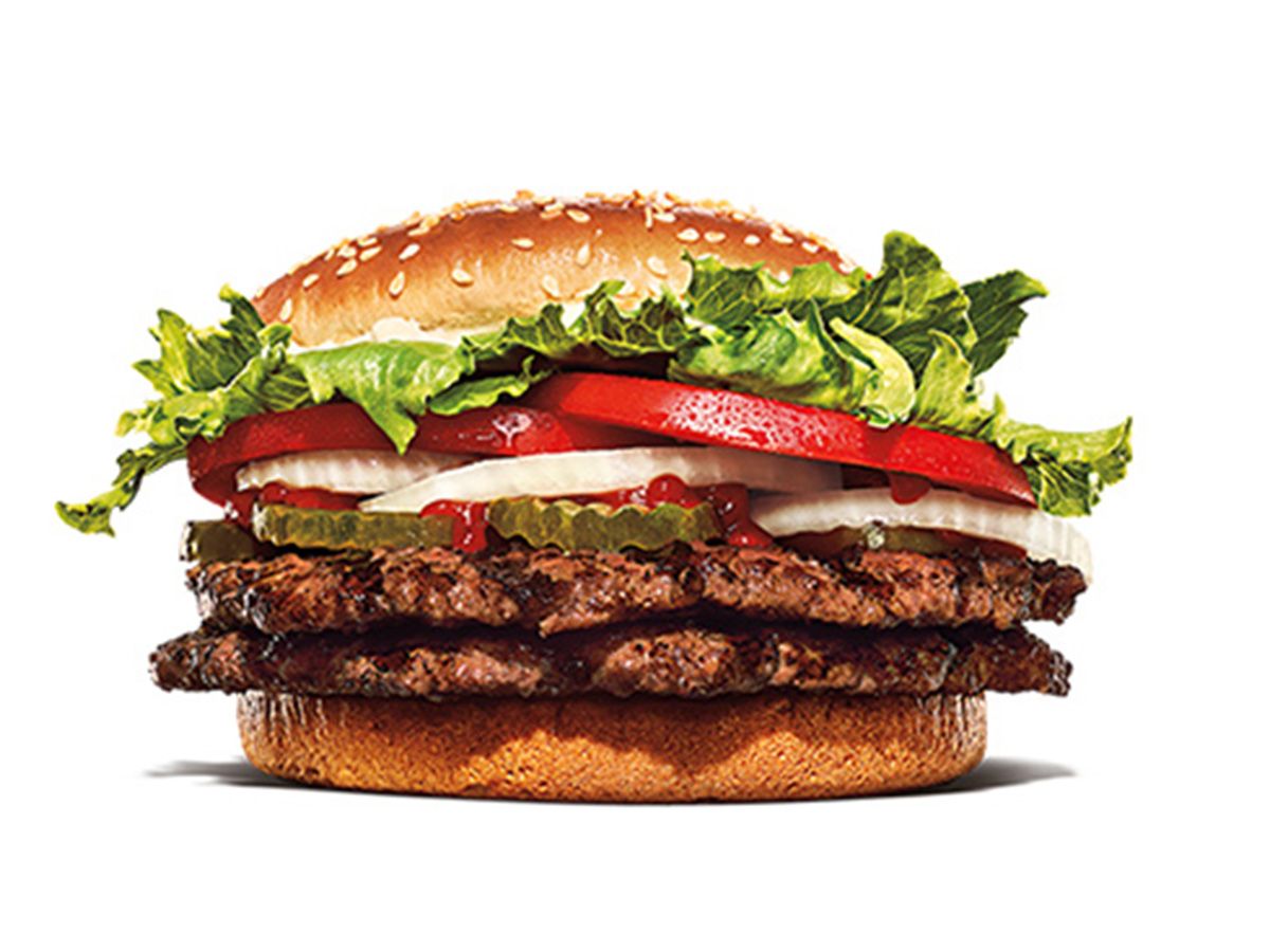 Beef Double Whopper