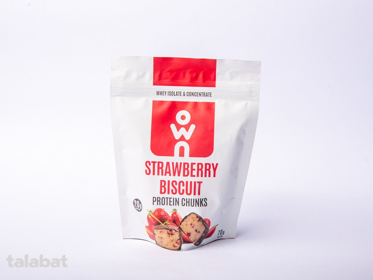 Strawberry Biscuits Chuncks