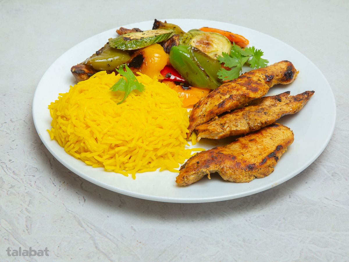Grilled Chicken Breasts Meal