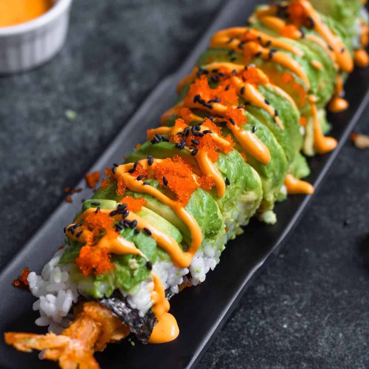 Dragon Roll - 8 Pieces