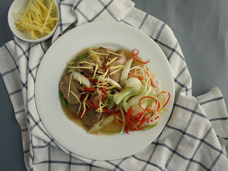 Duck With Ginger Garlic Platter