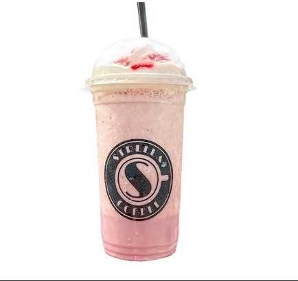 Lemon Strawberry Frappe
