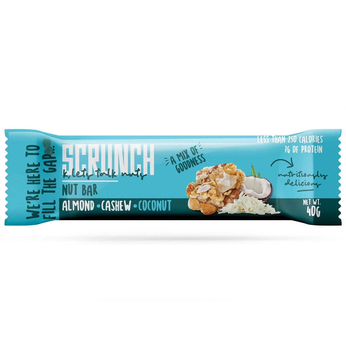 Almond Cashew Coconut BAR 40 Grams