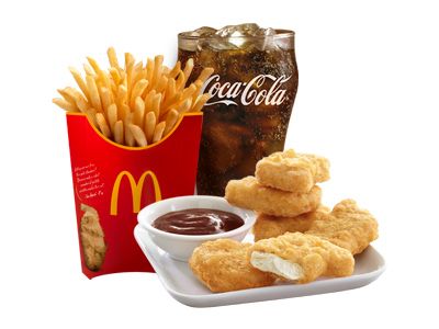 McNuggets 6 pieces Medium Meal