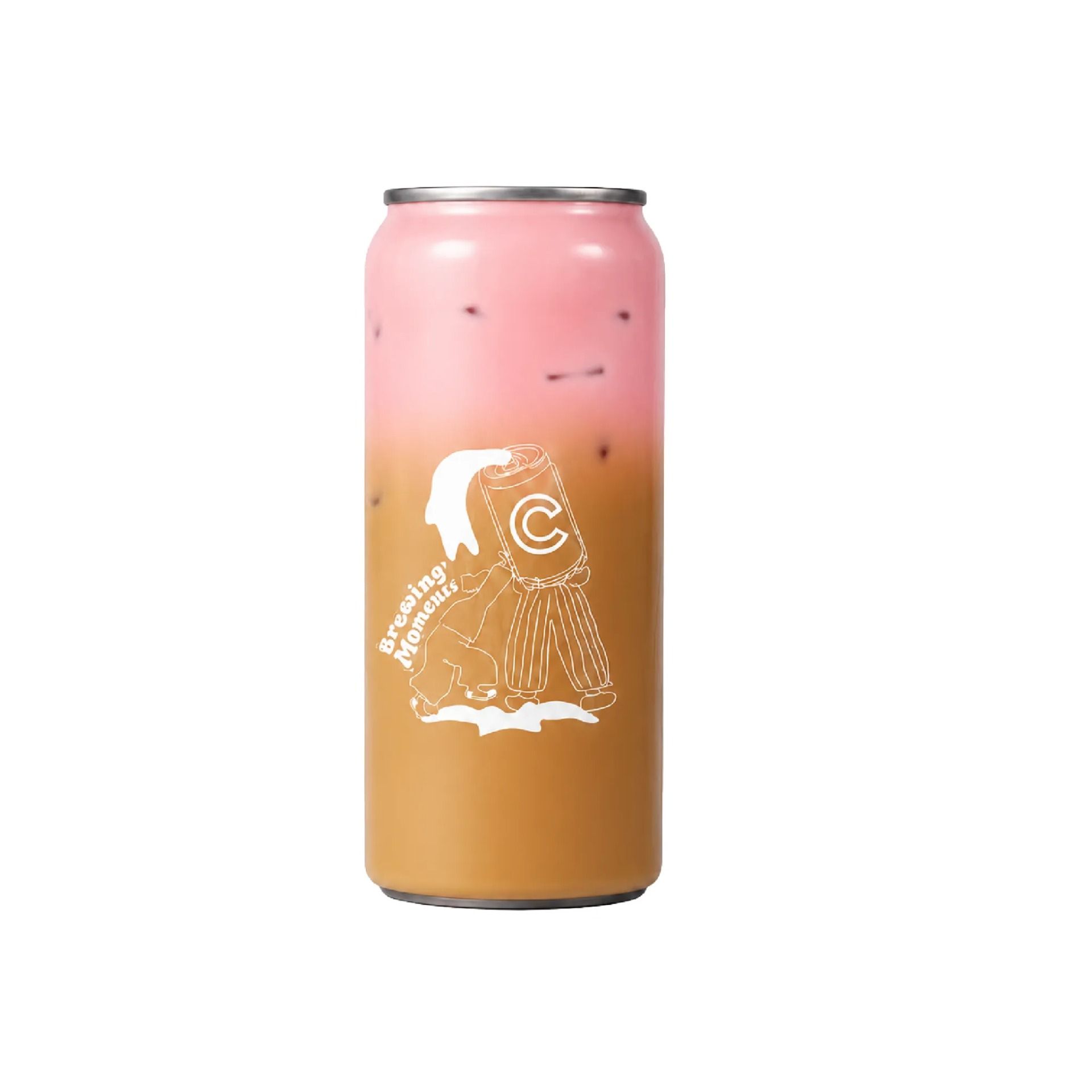 Pink Ube White Mocha Can