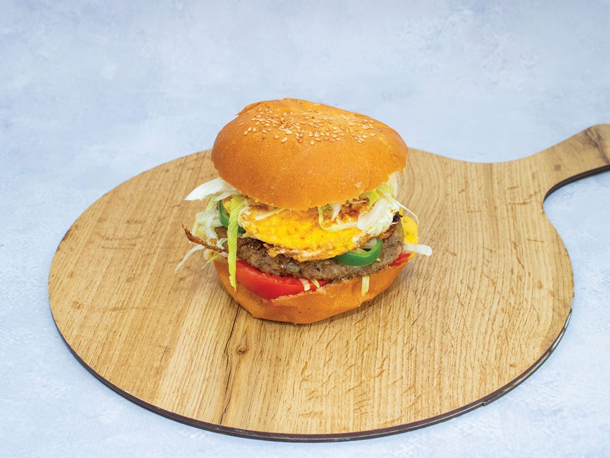Egg Burger Sandwich