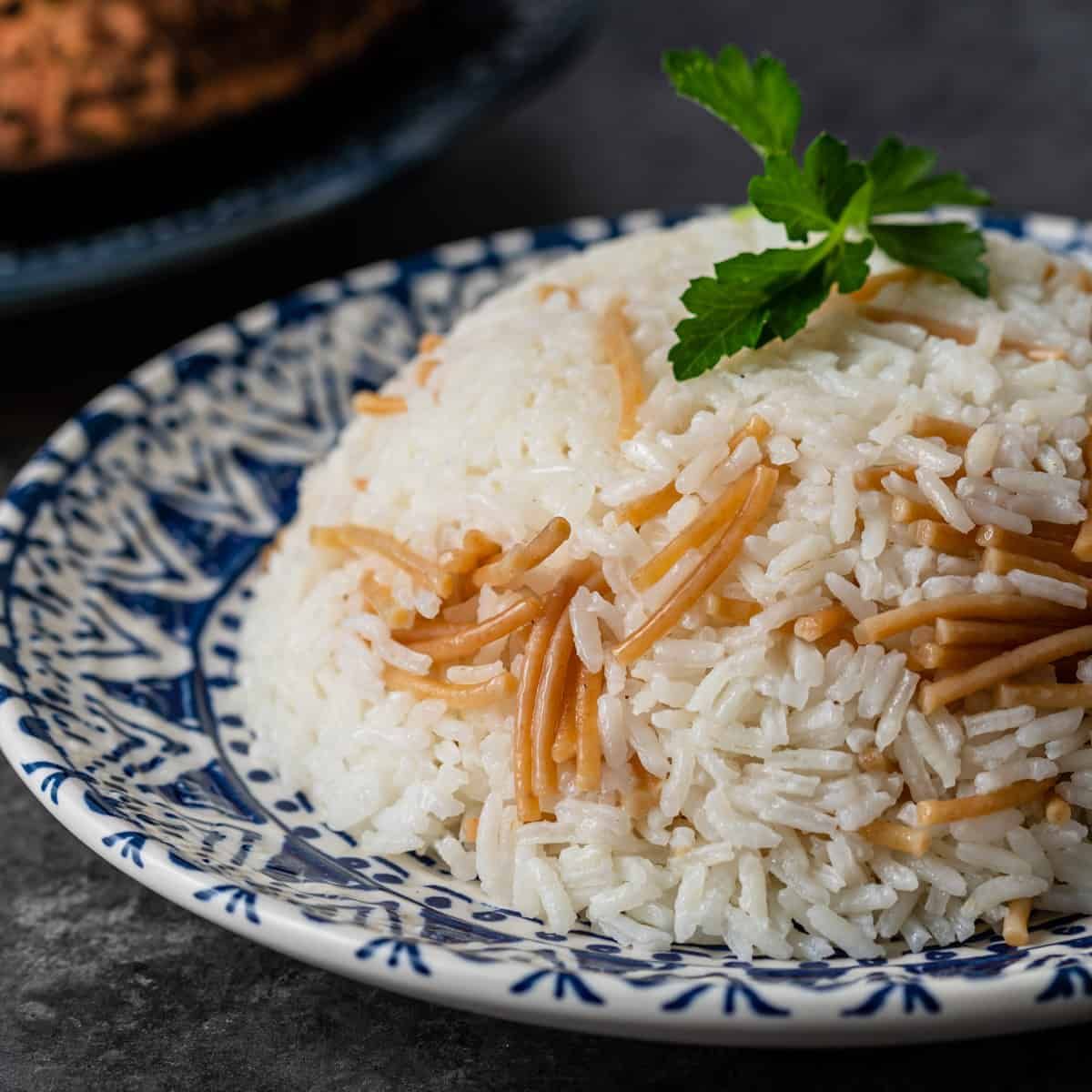 Rice and Vermicelli Dish