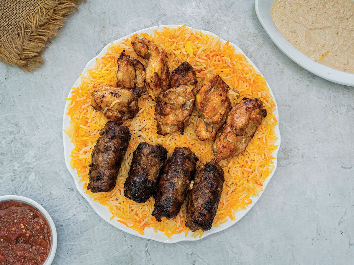 ربع كيلو طرب وربع كيلو شيش طاووق
