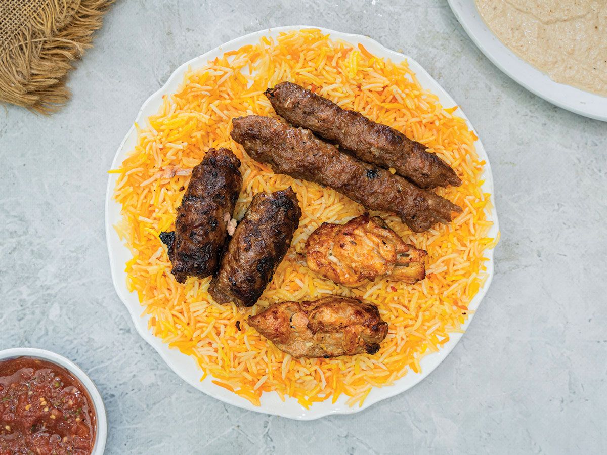 ثمن كيلو كفته وثمن كيلو طرب وثمن كيلو شيش طاووق