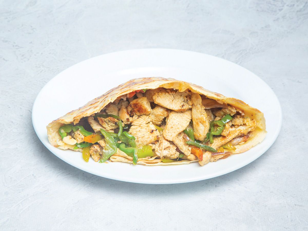 Fajita crepe