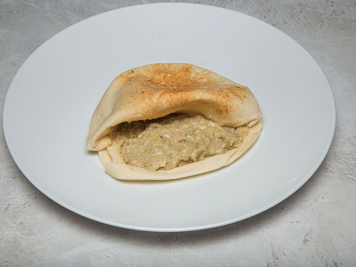 Baba Ghanoush Sandwich