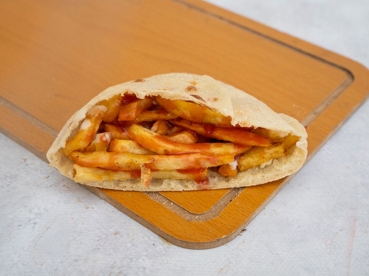 Potato Ketchup Sandwich