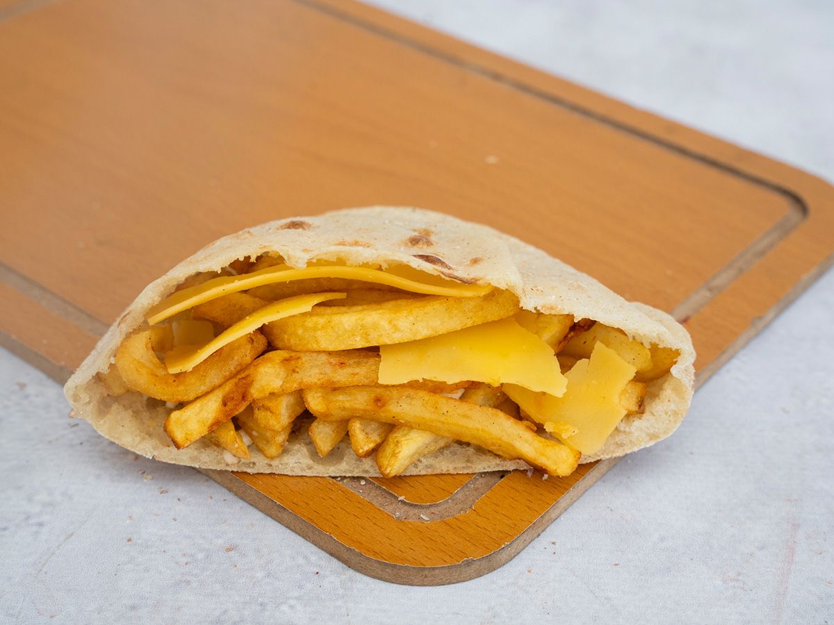Roumy French Fries Sandwich