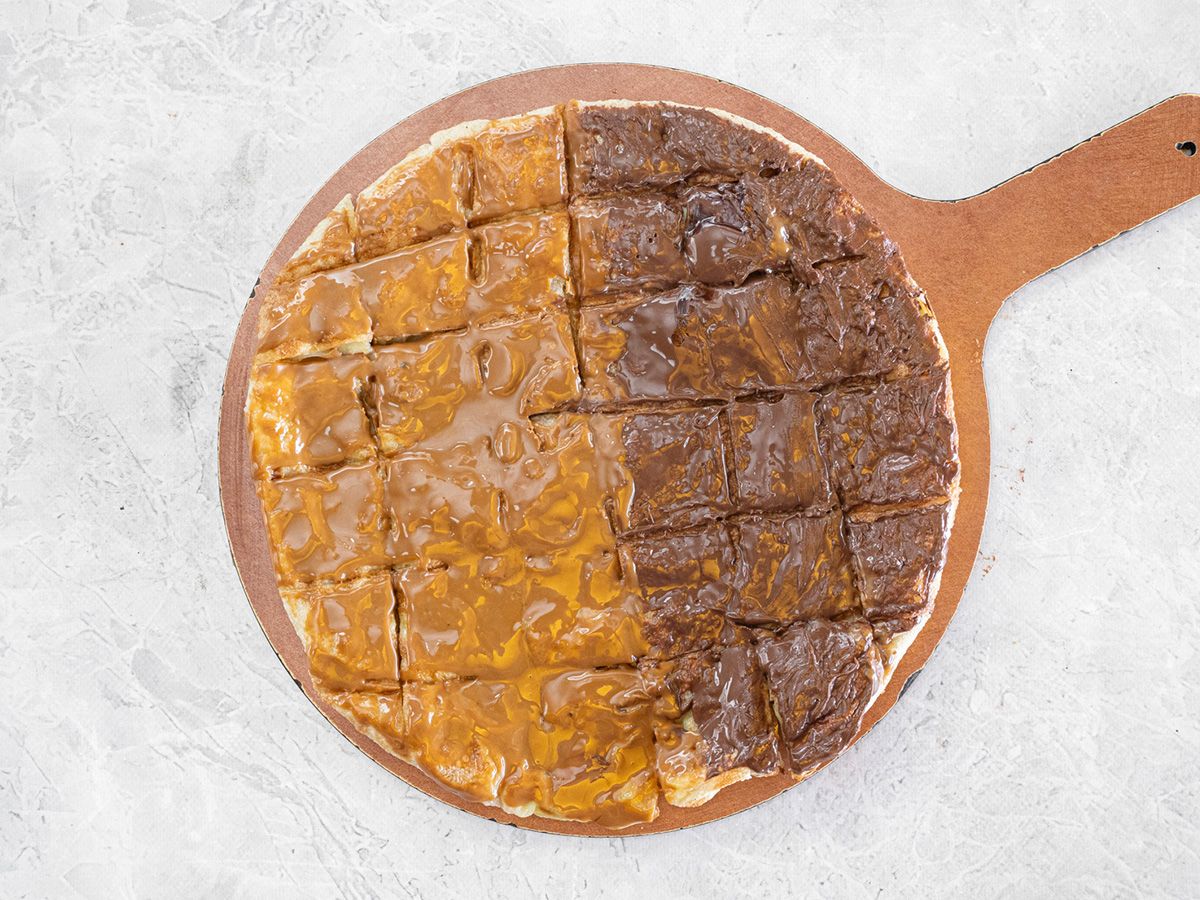 Nutella And Lotus Pie
