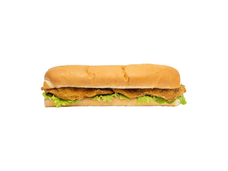 Veal escalope sandwich